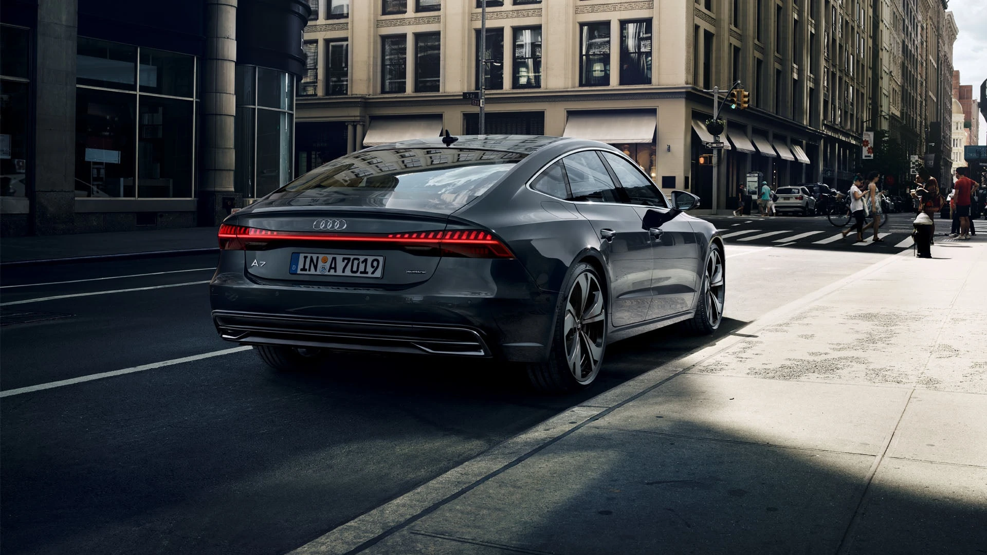 Audi A7 Sportback – Đèn pha LED Matrix