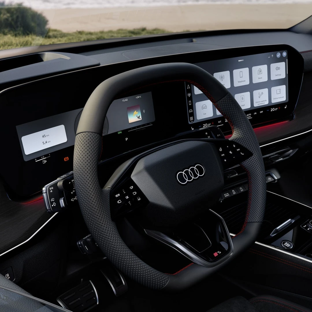 Audi Q3 Sportback – Vô-lăng thể thao, màn hình kép