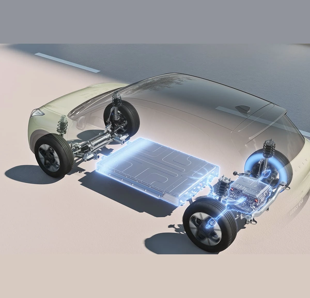 Geely EX2 – Pin LFP 39,4 kWh, RWD