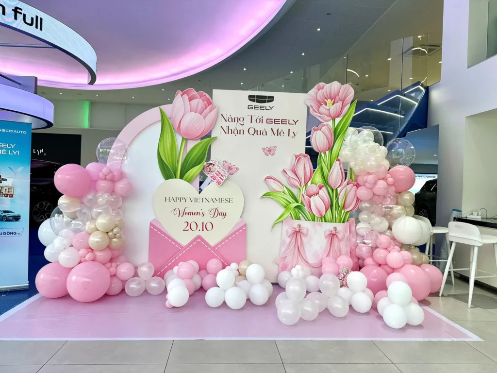 “Nàng tới Geely – Nhận quà mê ly”: quà tặng và quay số cho khách hàng nữ dịp 20/10