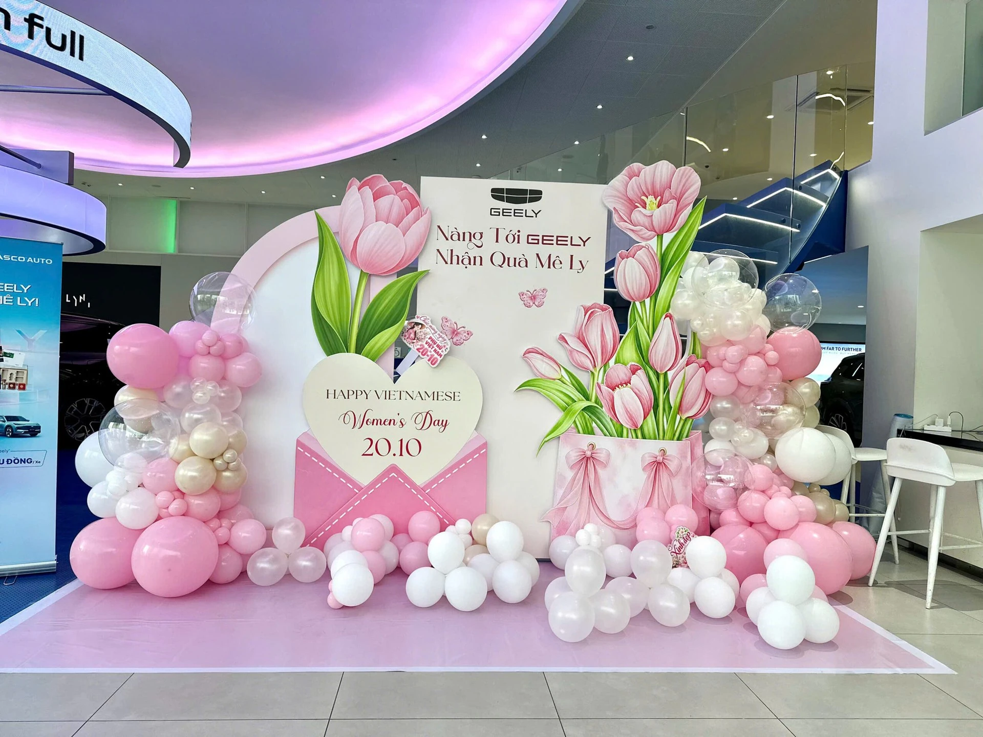 “Nàng tới Geely – Nhận quà mê ly”: quà tặng và quay số cho khách hàng nữ dịp 20/10